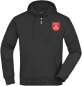 Preview: Herren Kapuzen Sweatjacke schwarz