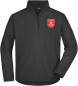Preview: Herren Softshell Jacke schwarz