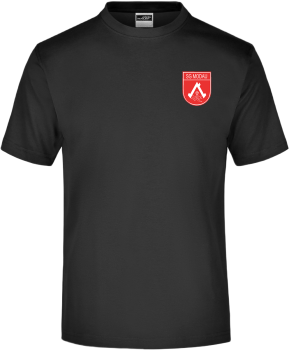 Preview: Herren T Shirt schwarz