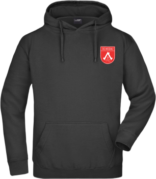 Preview: Kapuzen Sweatshirt schwarz