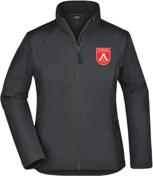 Preview: Damen Softshell Jacke schwarz