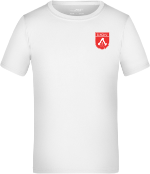 Preview: Kinder Active Shirt weiß