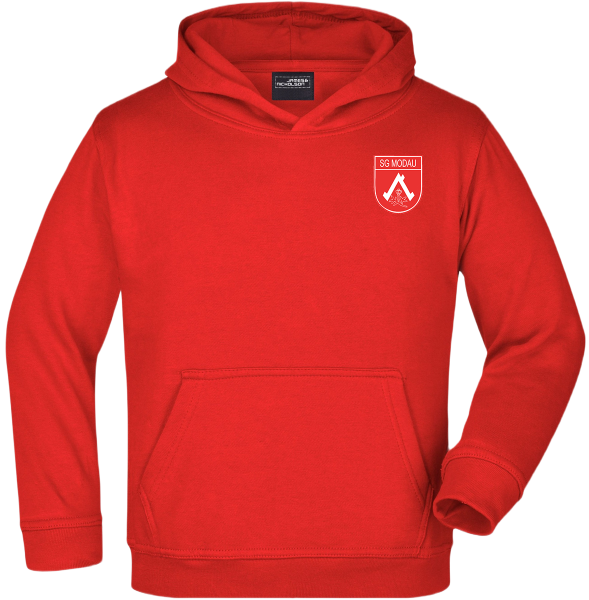 Kapuzen Sweatshirt Kinder rot